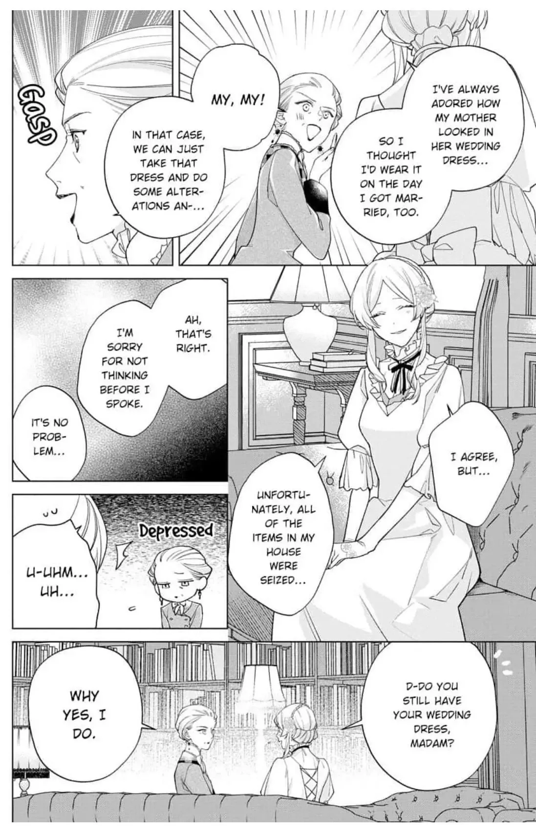 The Daughter of a Fallen Aristocrat Becomes The Poor Knight's Maidservant Chapter 9 page 5
