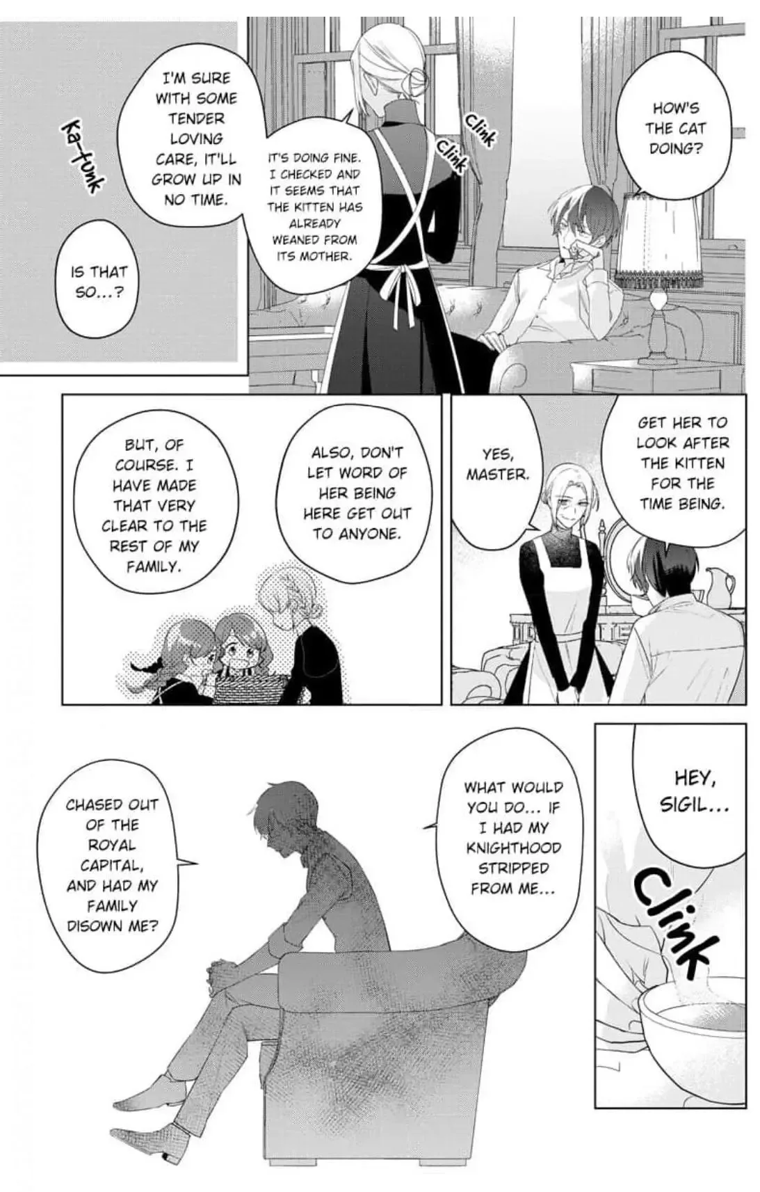 The Daughter of a Fallen Aristocrat Becomes The Poor Knight's Maidservant Chapter 5 page 24