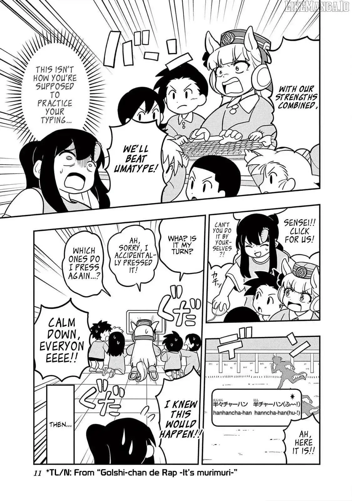 Uma Musume Pretty Derby Pisupisu☆Supisupi Golshi-Chan Chapter 17 page 12