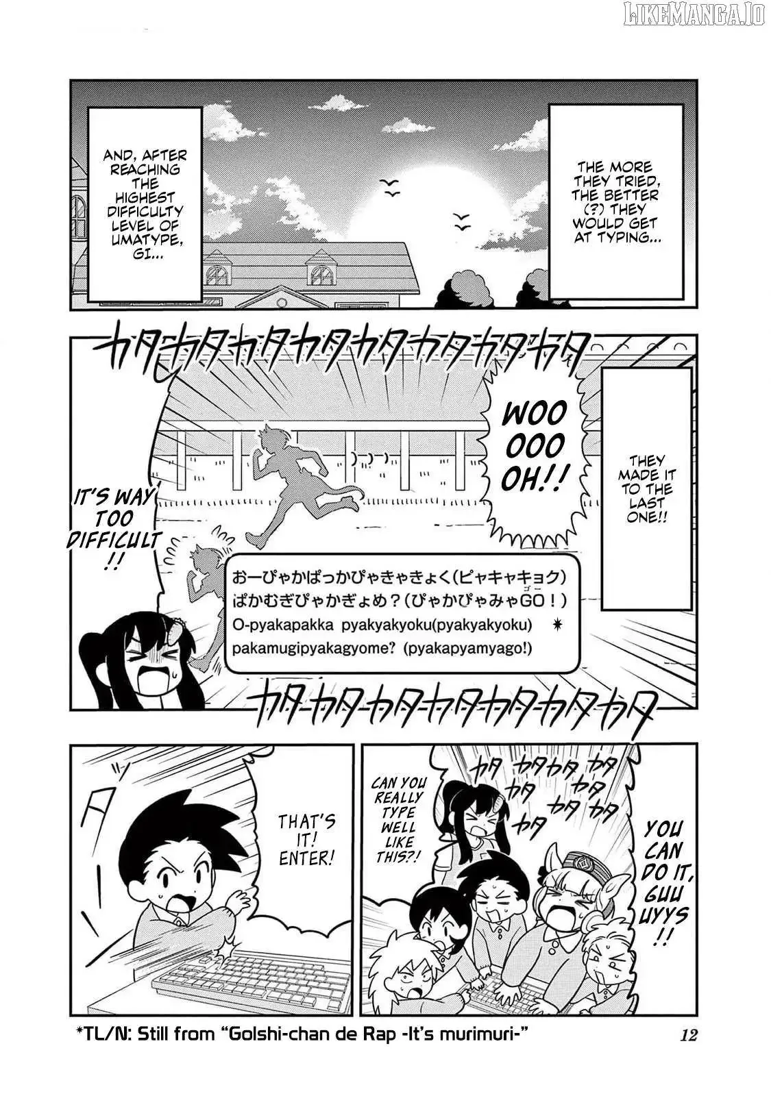 Uma Musume Pretty Derby Pisupisu☆Supisupi Golshi-Chan Chapter 17 page 13