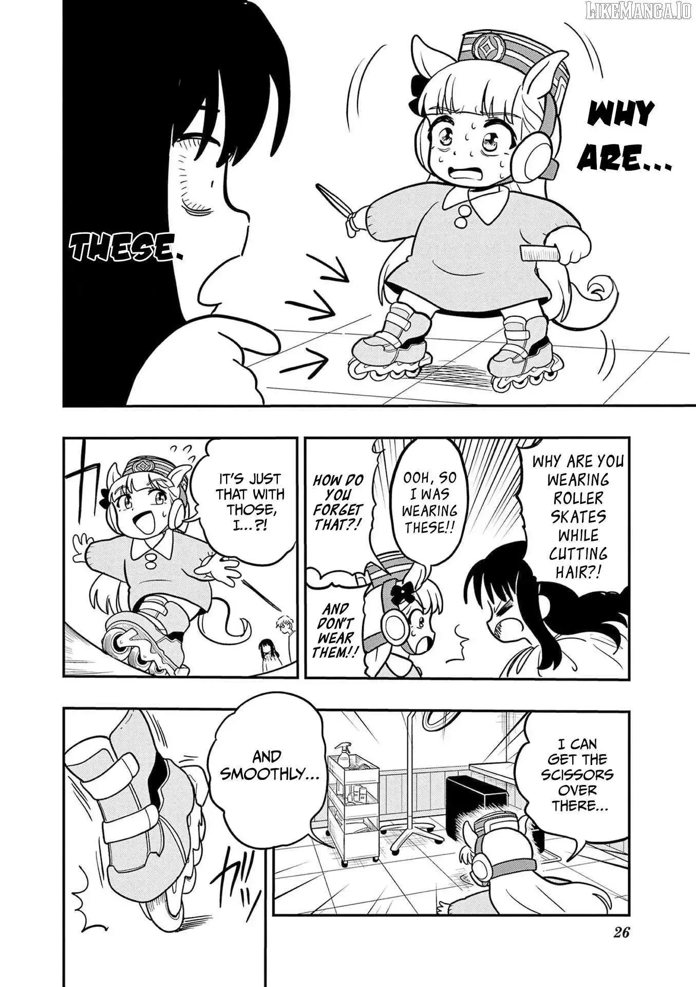 Uma Musume Pretty Derby Pisupisu☆Supisupi Golshi-Chan Chapter 18 page 11
