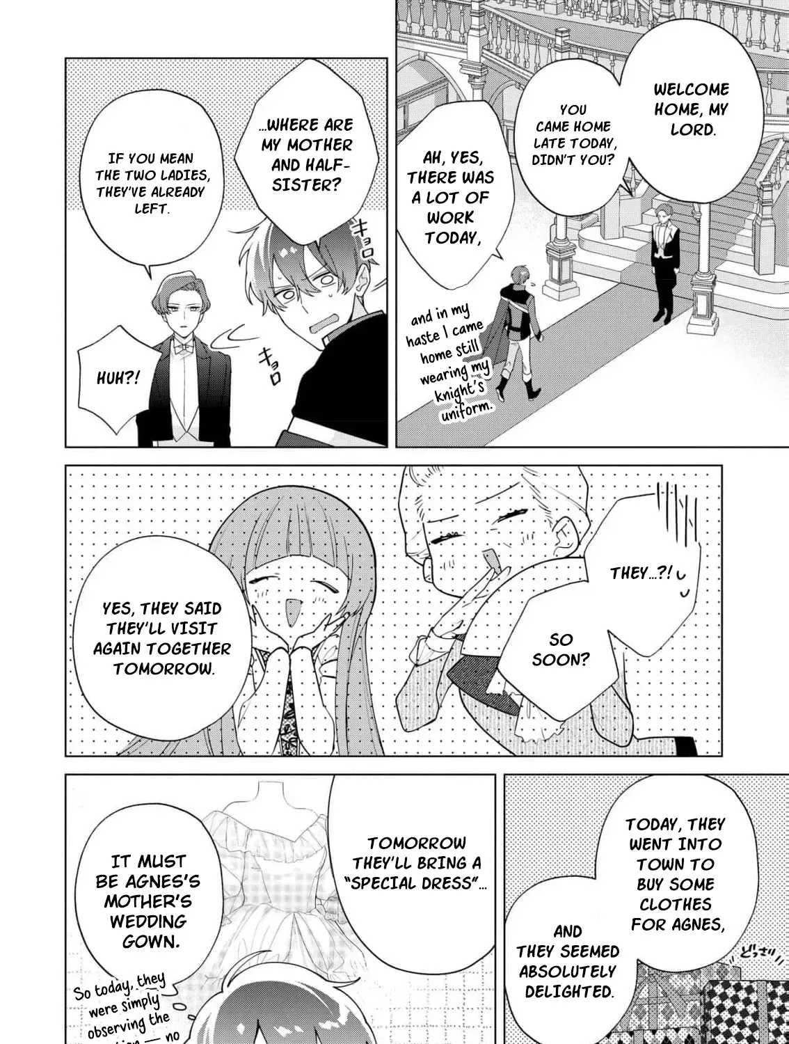 The Daughter of a Fallen Aristocrat Becomes The Poor Knight's Maidservant Chapter 19 page 41