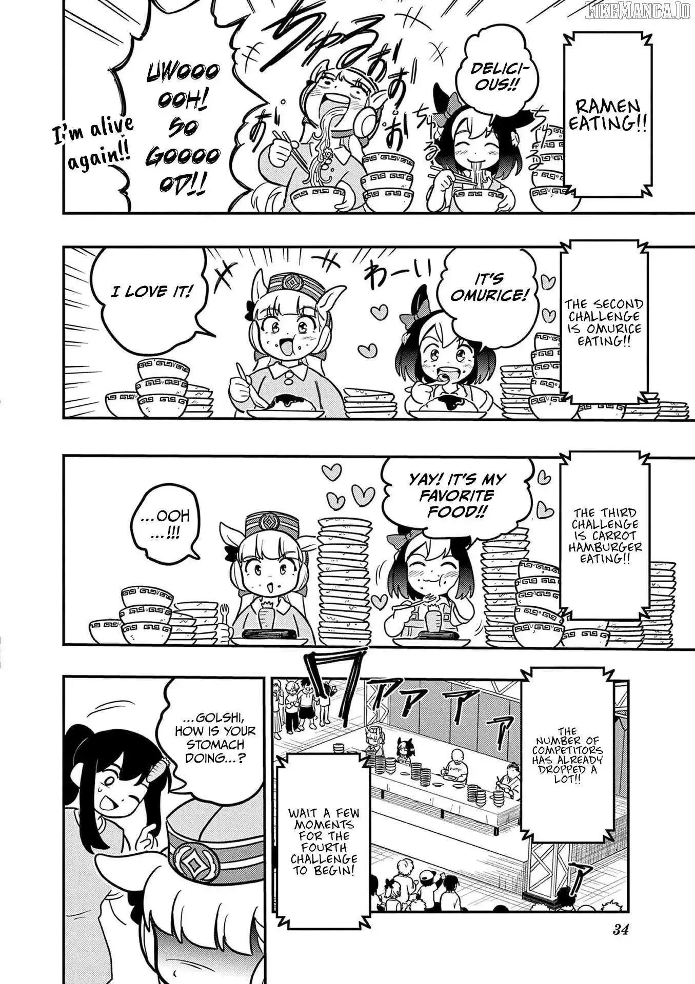 Uma Musume Pretty Derby Pisupisu☆Supisupi Golshi-Chan Chapter 19 page 4
