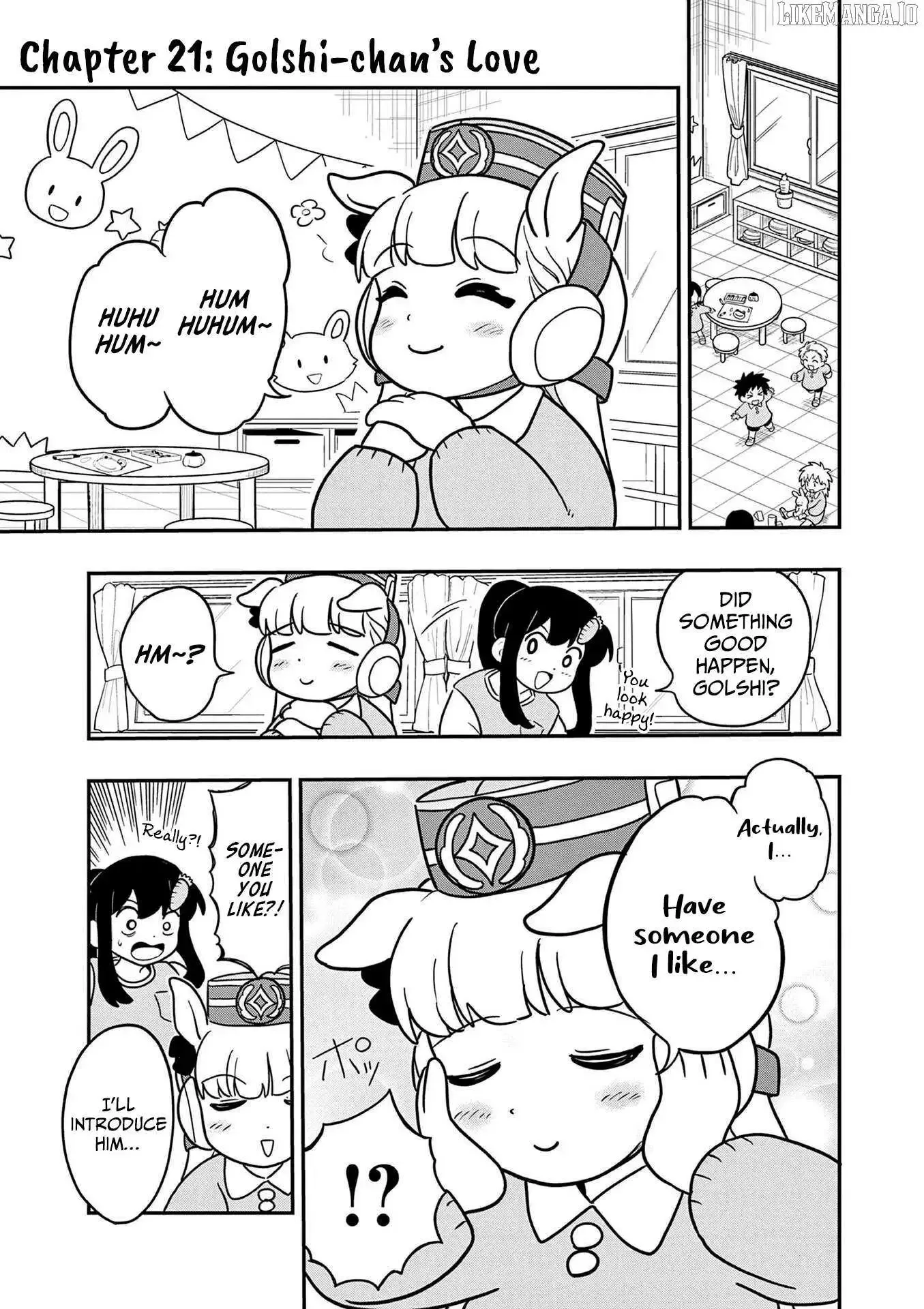 Uma Musume Pretty Derby Pisupisu☆Supisupi Golshi-Chan Chapter 21 page 1