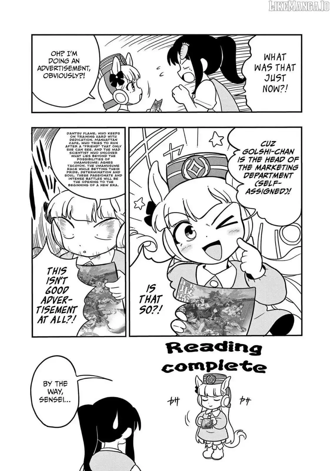 Uma Musume Pretty Derby Pisupisu☆Supisupi Golshi-Chan Chapter 23 page 3