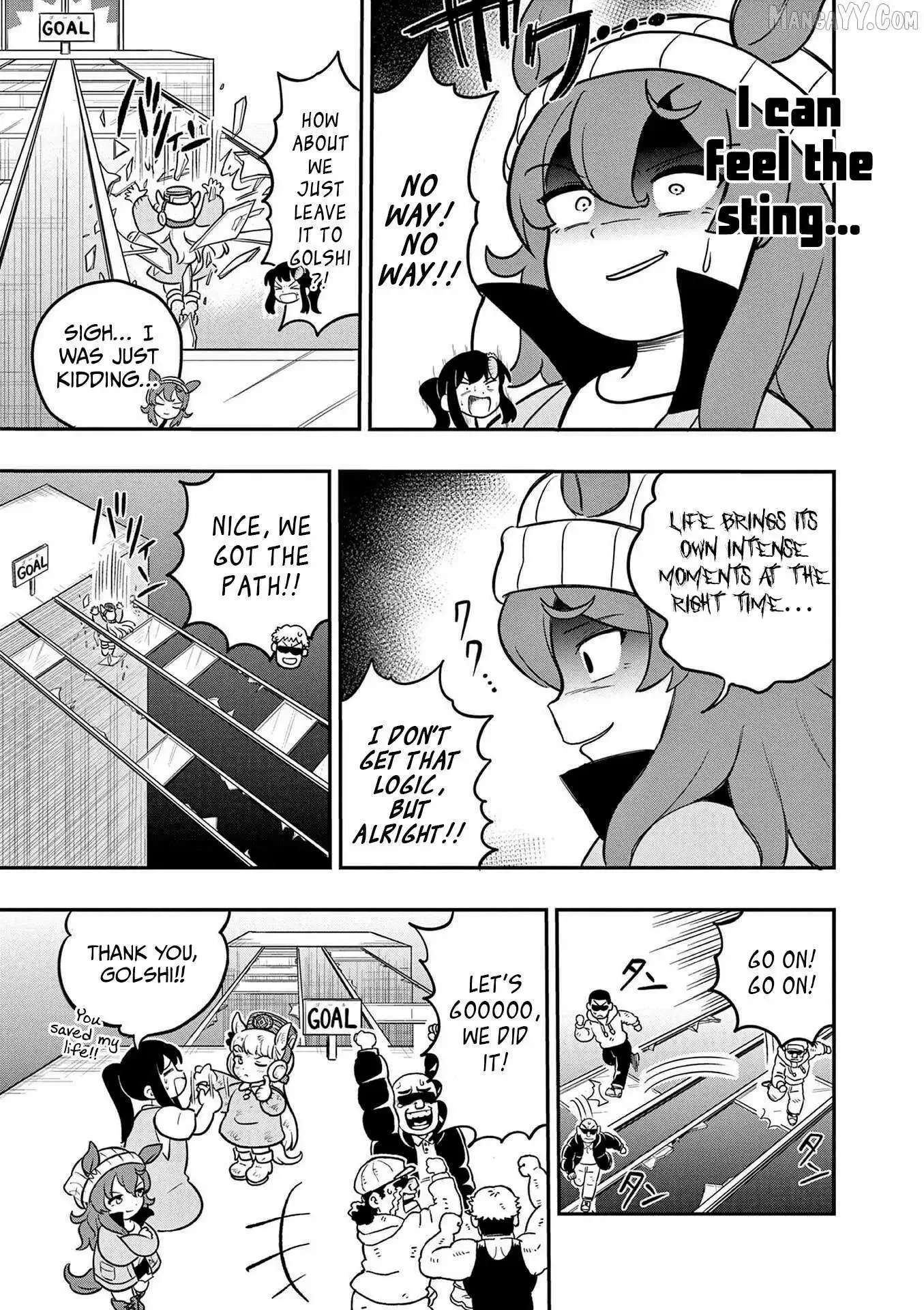 Uma Musume Pretty Derby Pisupisu☆Supisupi Golshi-Chan Chapter 24 page 12
