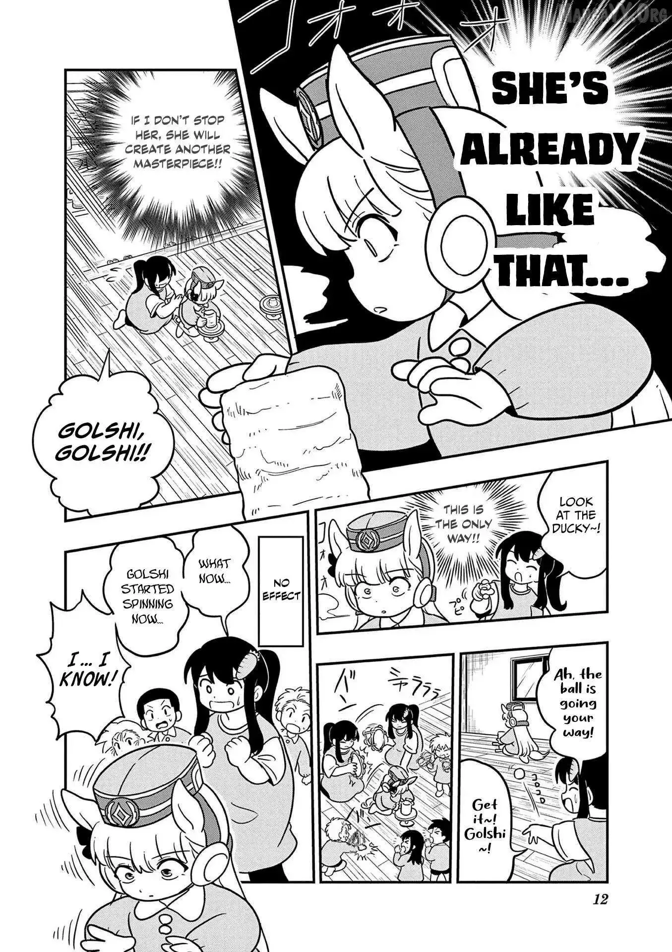 Uma Musume Pretty Derby Pisupisu☆Supisupi Golshi-Chan Chapter 26 page 13