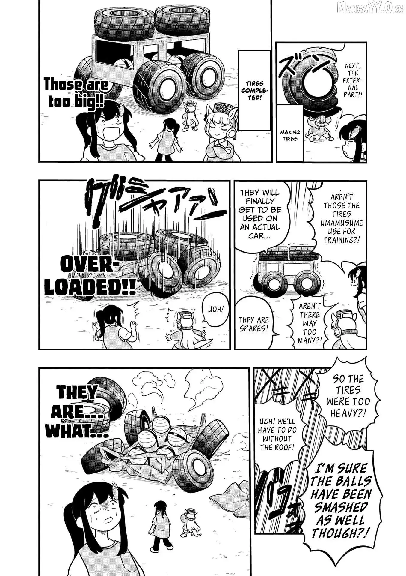 Uma Musume Pretty Derby Pisupisu☆Supisupi Golshi-Chan Chapter 27 page 8