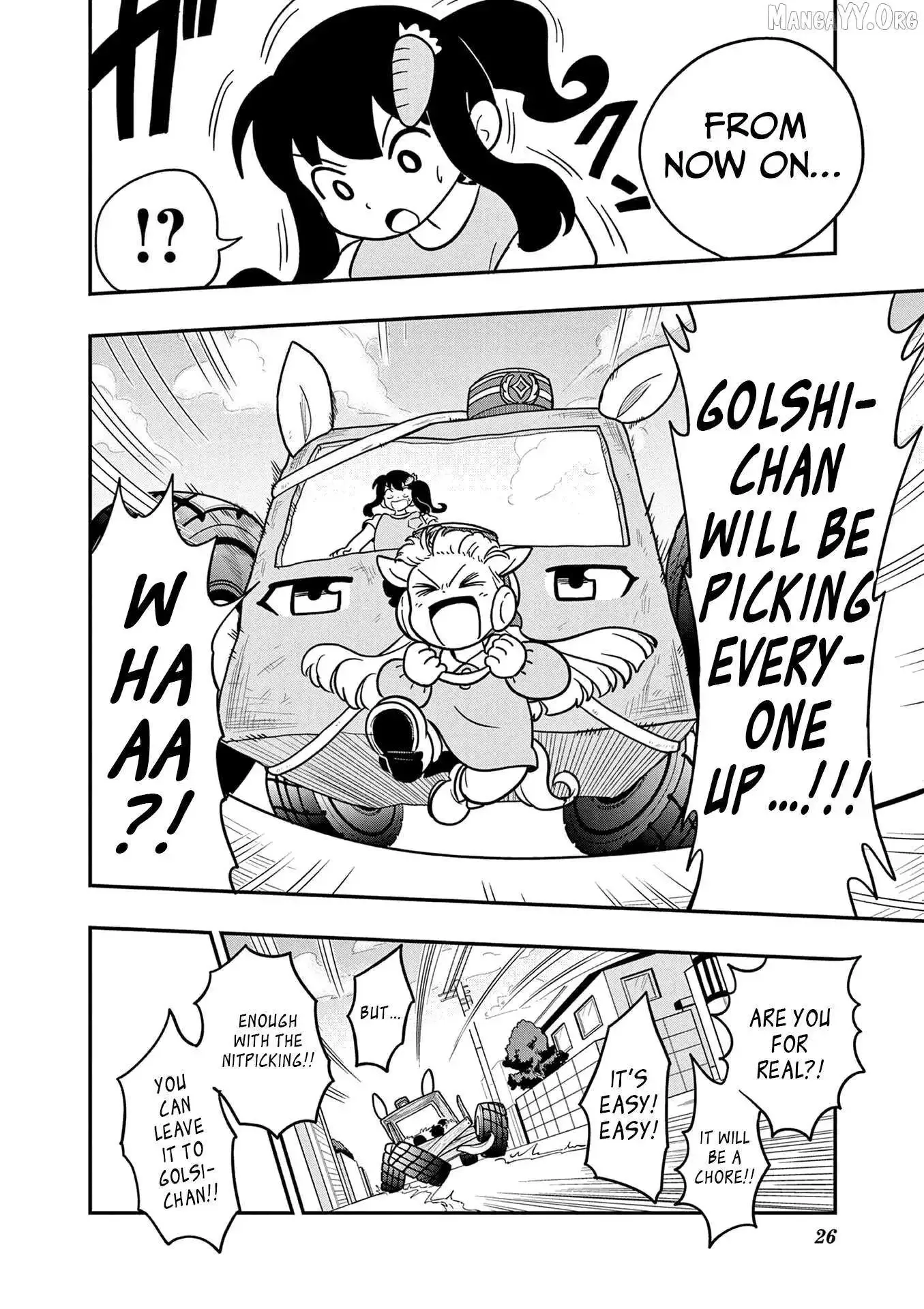 Uma Musume Pretty Derby Pisupisu☆Supisupi Golshi-Chan Chapter 27 page 11