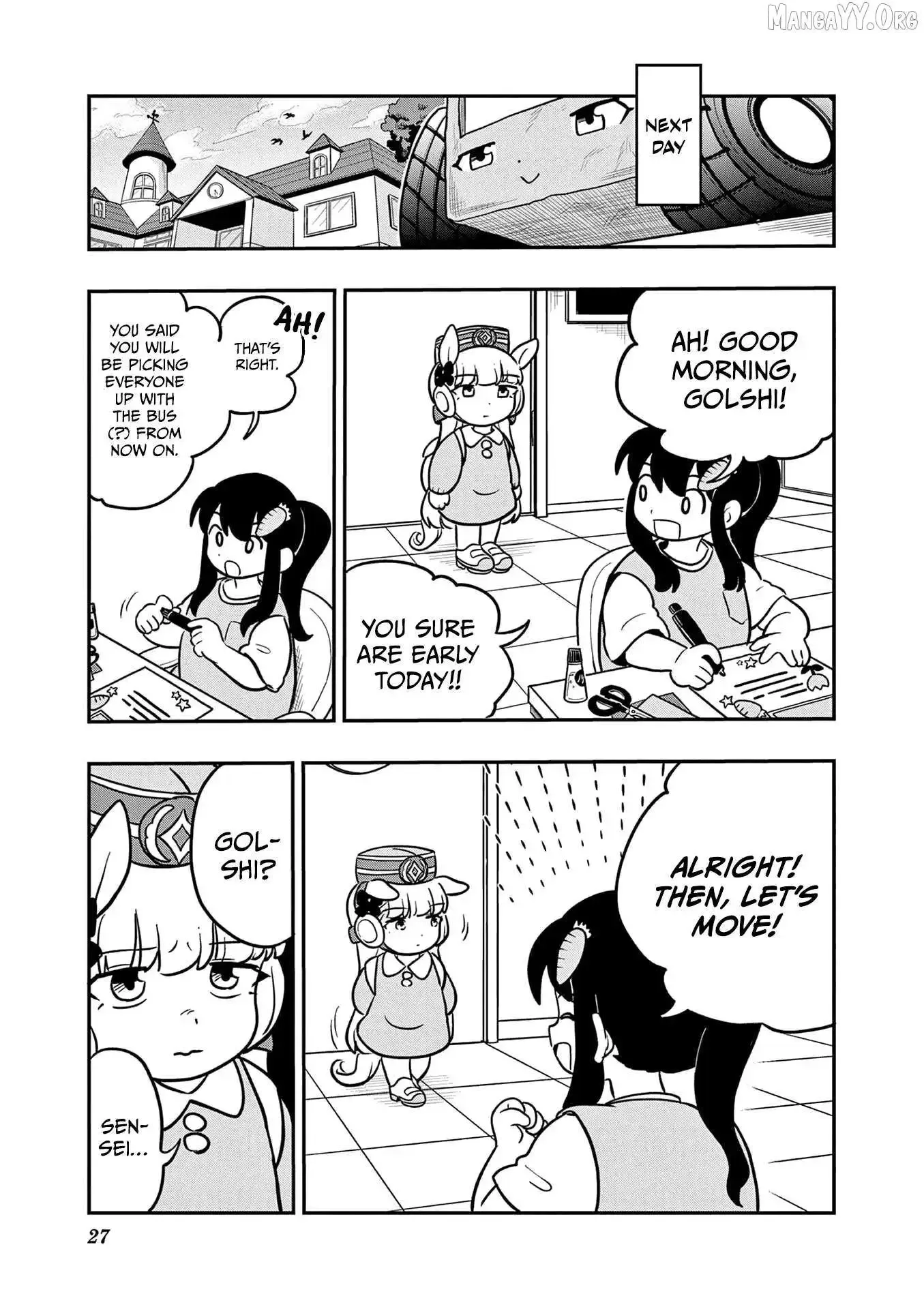 Uma Musume Pretty Derby Pisupisu☆Supisupi Golshi-Chan Chapter 27 page 12