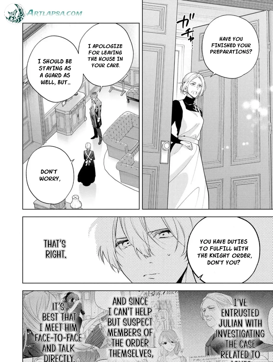 The Daughter of a Fallen Aristocrat Becomes The Poor Knight's Maidservant Chapter 28 page 13