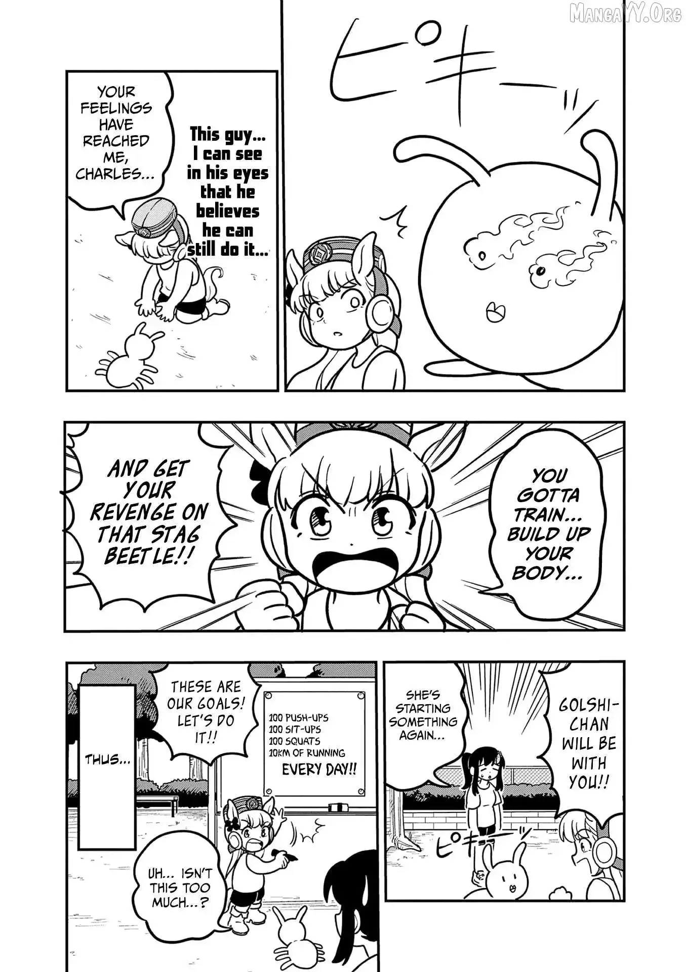 Uma Musume Pretty Derby Pisupisu☆Supisupi Golshi-Chan Chapter 28 page 7
