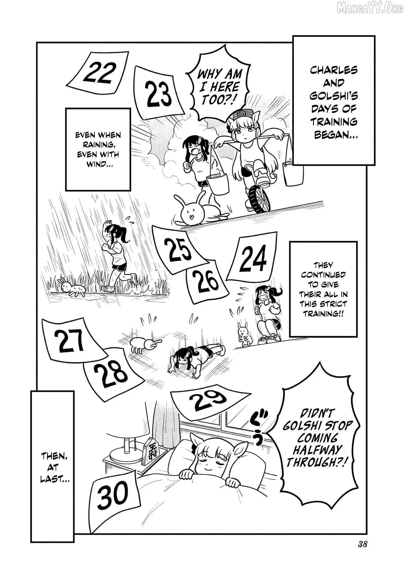 Uma Musume Pretty Derby Pisupisu☆Supisupi Golshi-Chan Chapter 28 page 8