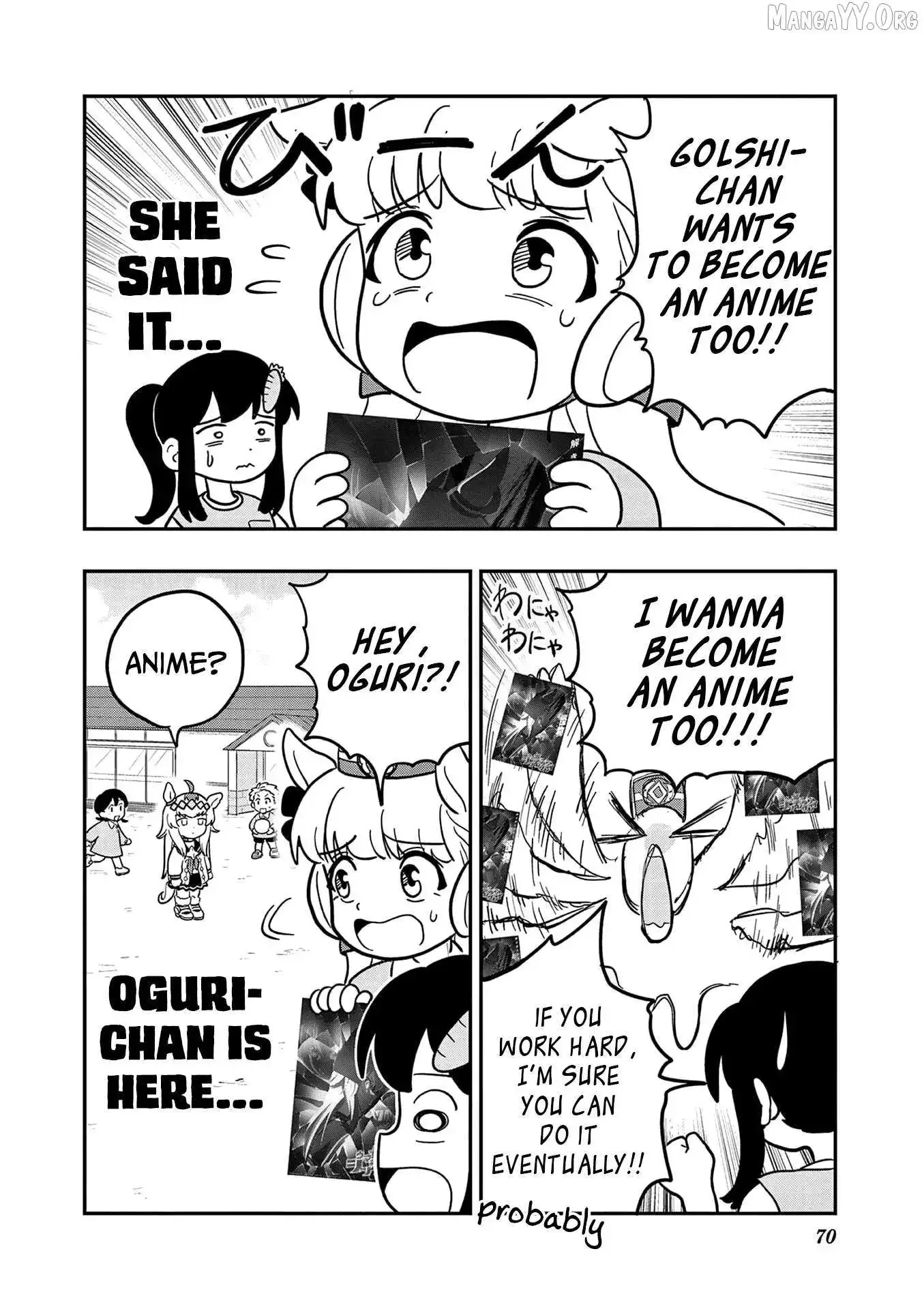 Uma Musume Pretty Derby Pisupisu☆Supisupi Golshi-Chan Chapter 30 page 4