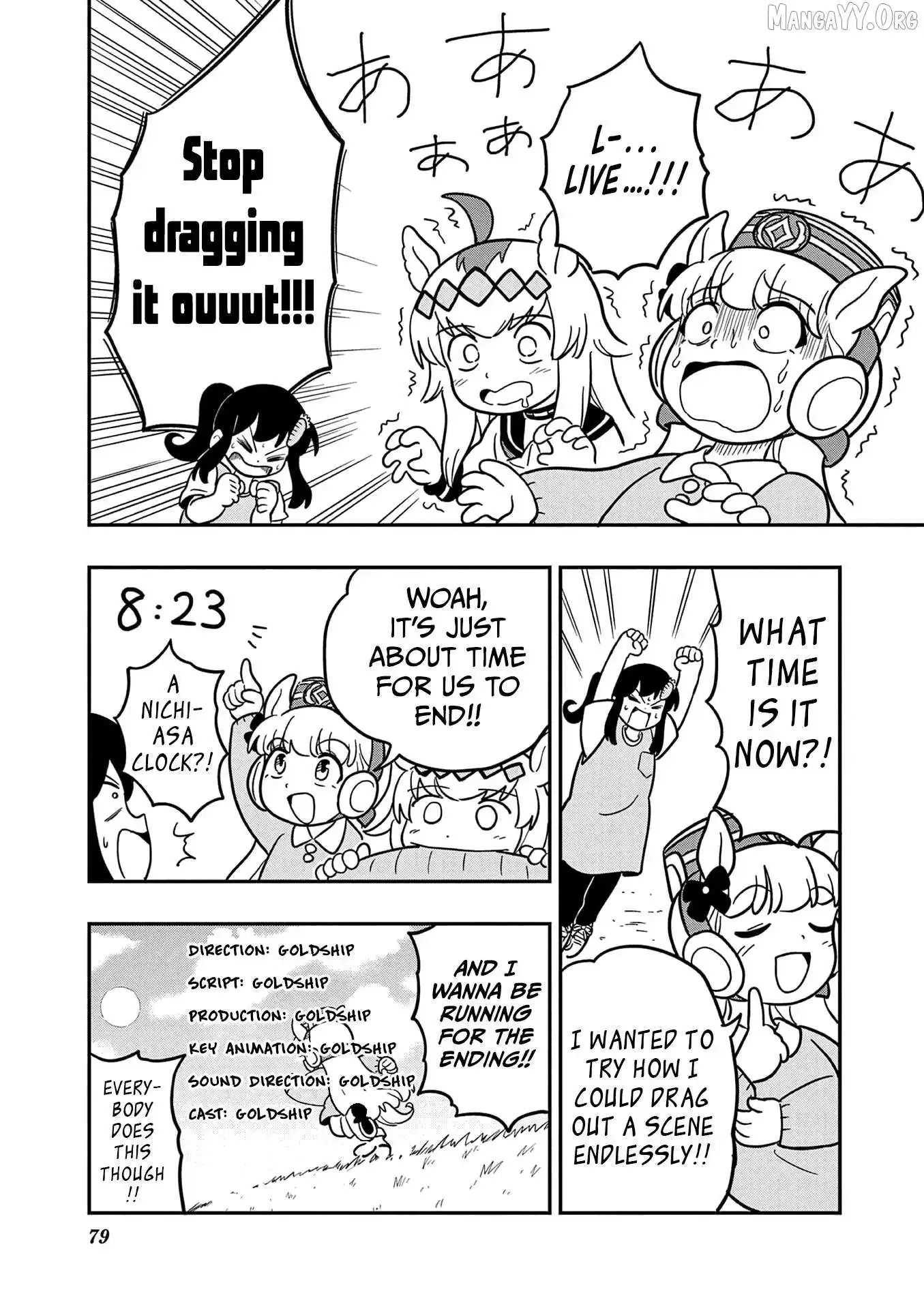 Uma Musume Pretty Derby Pisupisu☆Supisupi Golshi-Chan Chapter 30 page 13