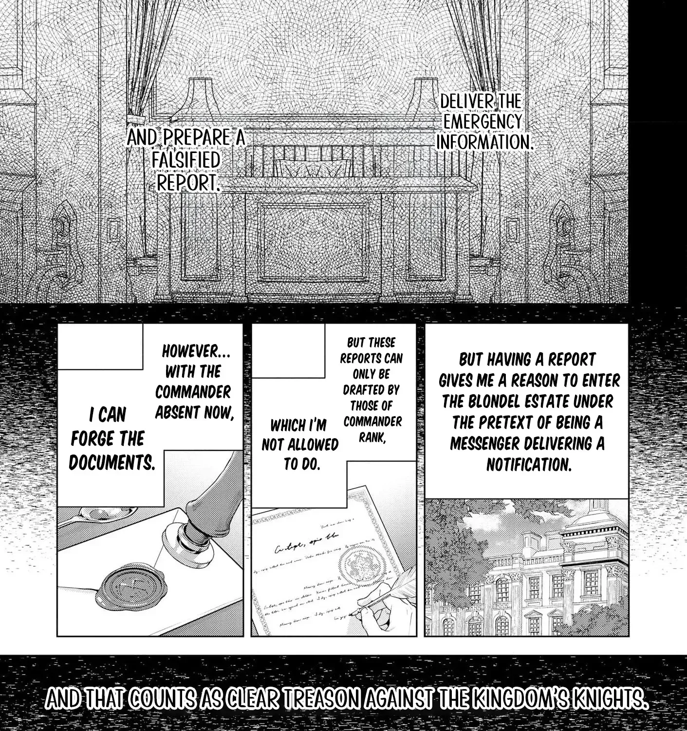 The Daughter of a Fallen Aristocrat Becomes The Poor Knight's Maidservant Chapter 31 page 43