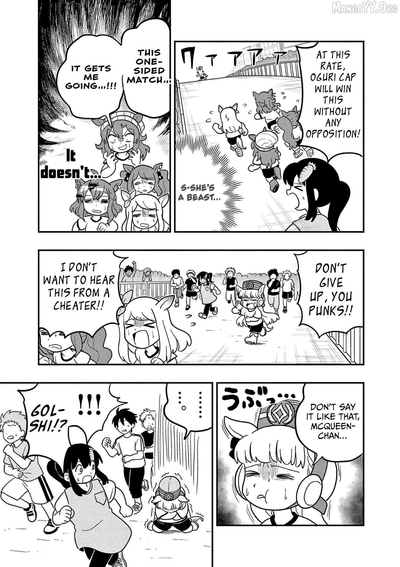 Uma Musume Pretty Derby Pisupisu☆Supisupi Golshi-Chan Chapter 33 page 10