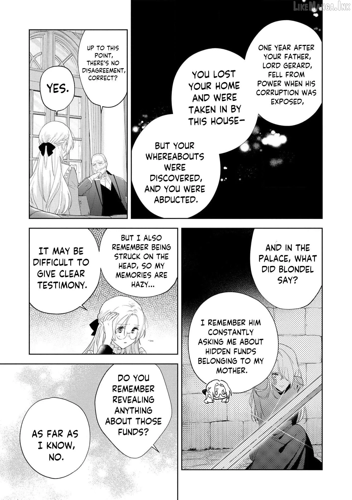 The Daughter of a Fallen Aristocrat Becomes The Poor Knight's Maidservant Chapter 34 page 12