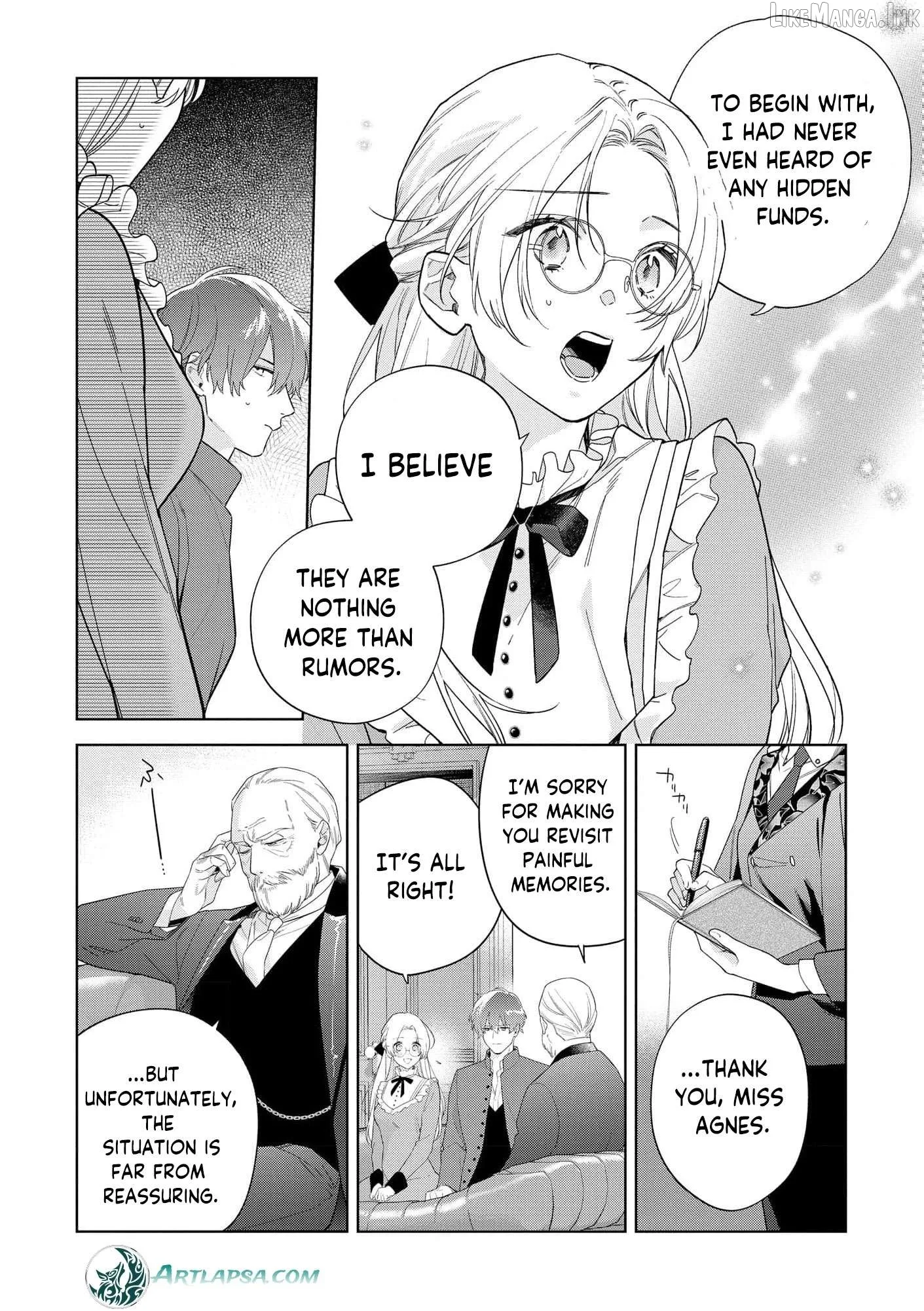 The Daughter of a Fallen Aristocrat Becomes The Poor Knight's Maidservant Chapter 34 page 13