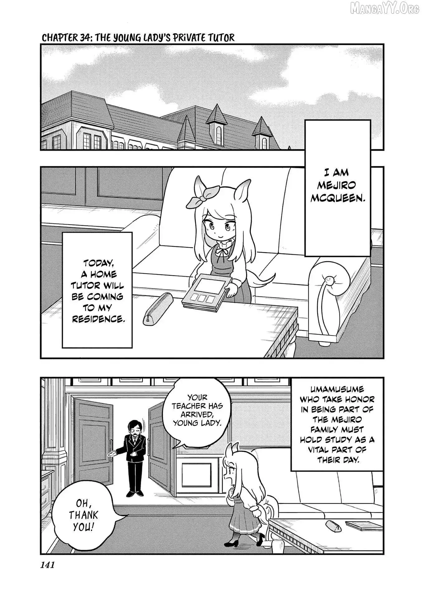 Uma Musume Pretty Derby Pisupisu☆Supisupi Golshi-Chan Chapter 34 page 2