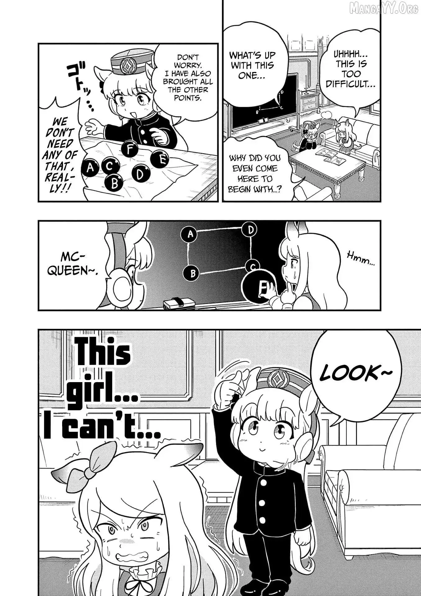 Uma Musume Pretty Derby Pisupisu☆Supisupi Golshi-Chan Chapter 34 page 11