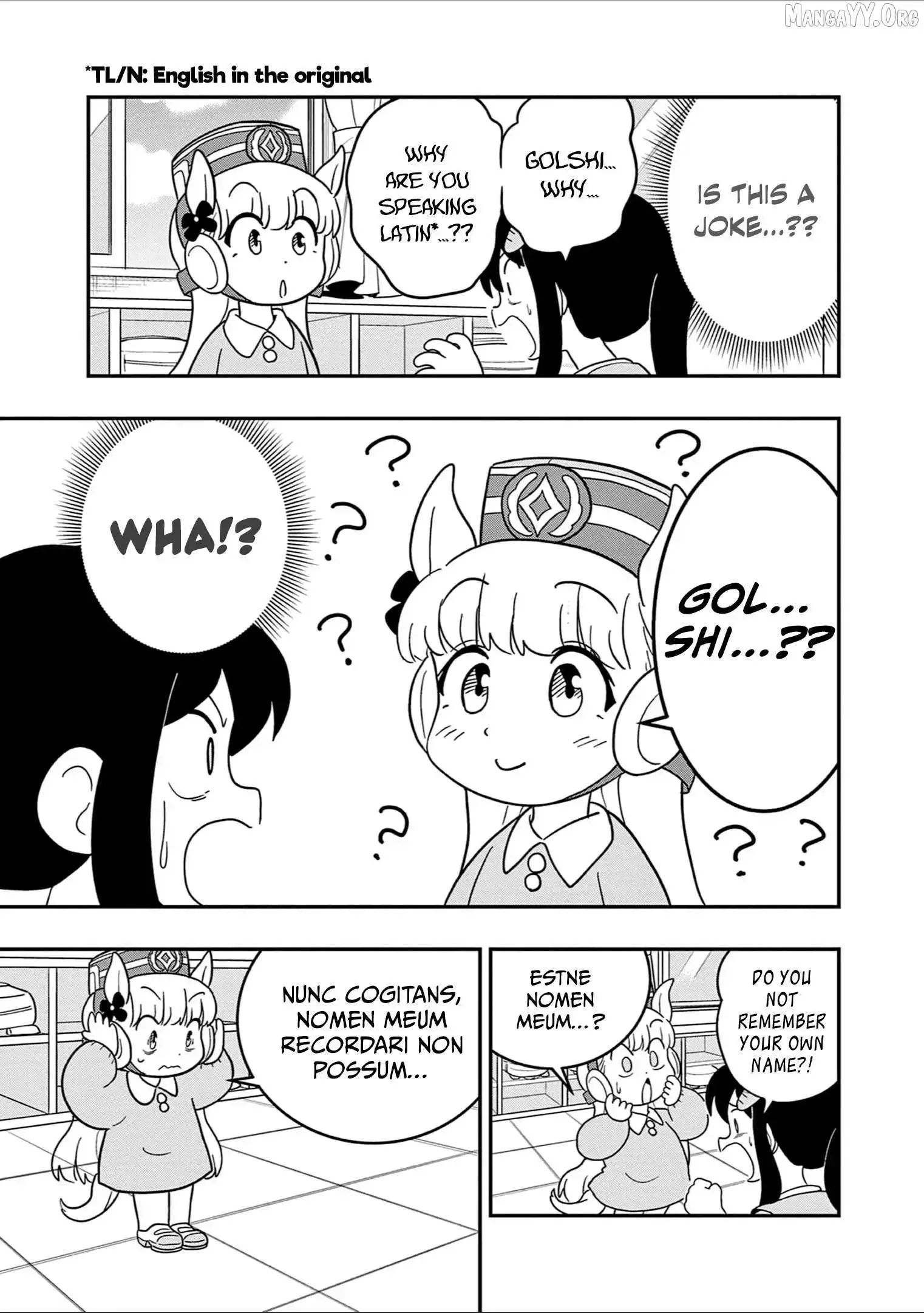 Uma Musume Pretty Derby Pisupisu☆Supisupi Golshi-Chan Chapter 35 page 9