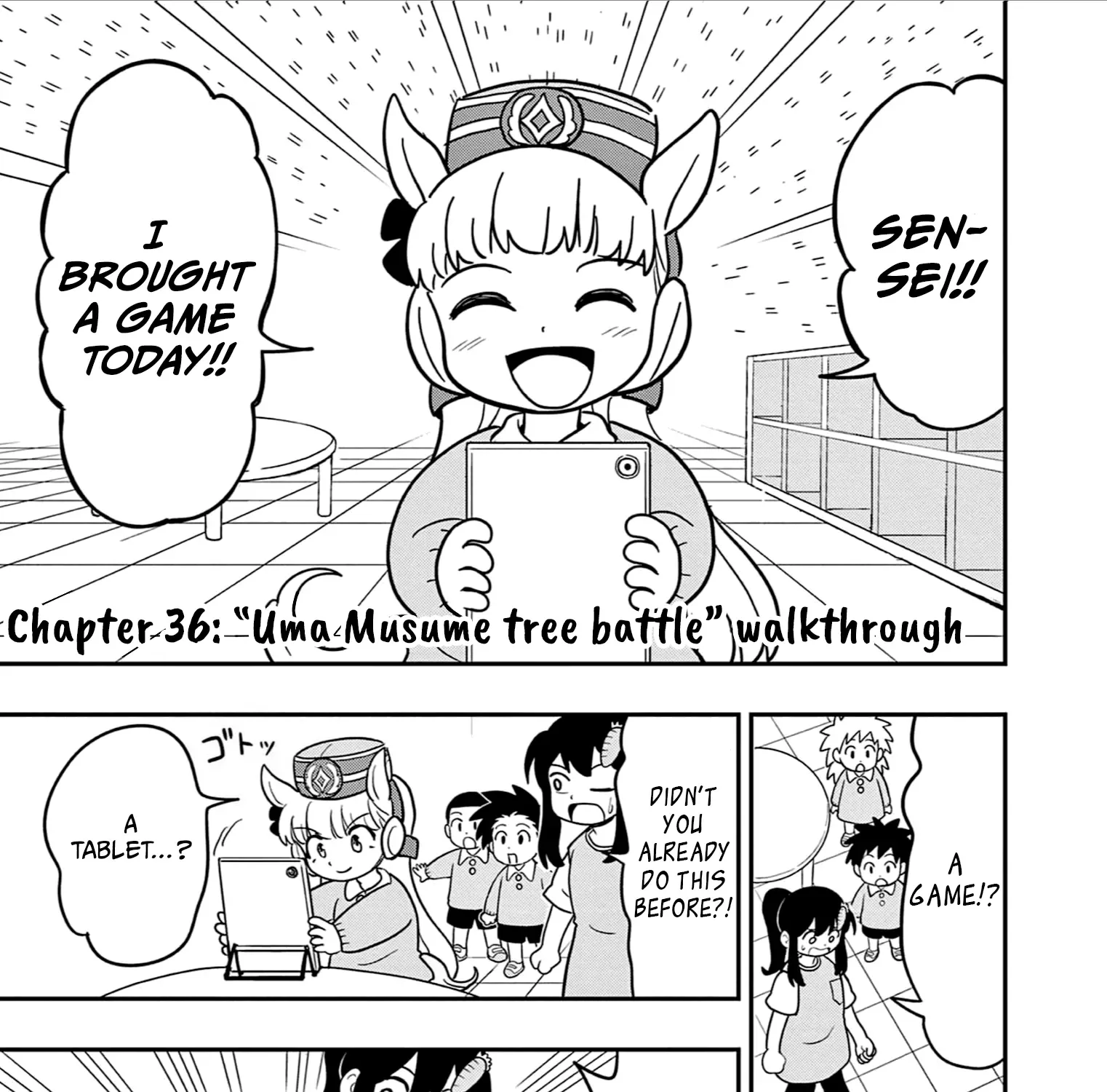 Uma Musume Pretty Derby Pisupisu☆Supisupi Golshi-Chan Chapter 36 page 1