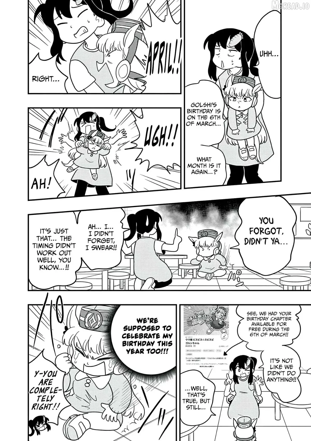 Uma Musume Pretty Derby Pisupisu☆Supisupi Golshi-Chan Chapter 50 page 4