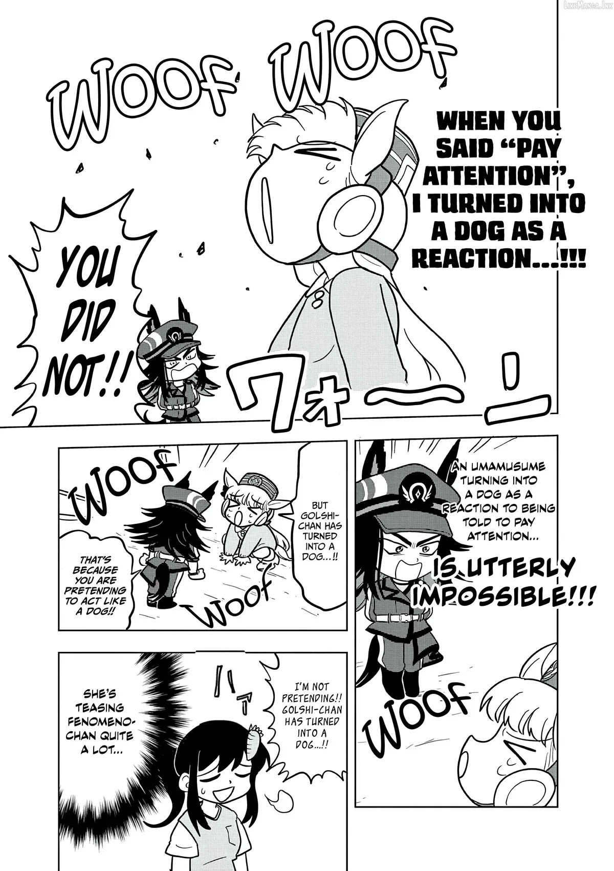 Uma Musume Pretty Derby Pisupisu☆Supisupi Golshi-Chan Chapter 57 page 13