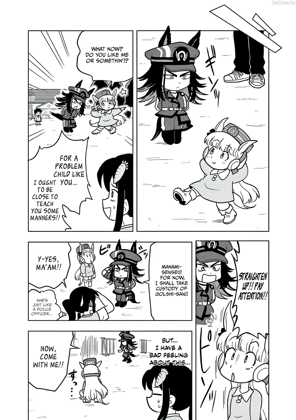 Uma Musume Pretty Derby Pisupisu☆Supisupi Golshi-Chan Chapter 57 page 11