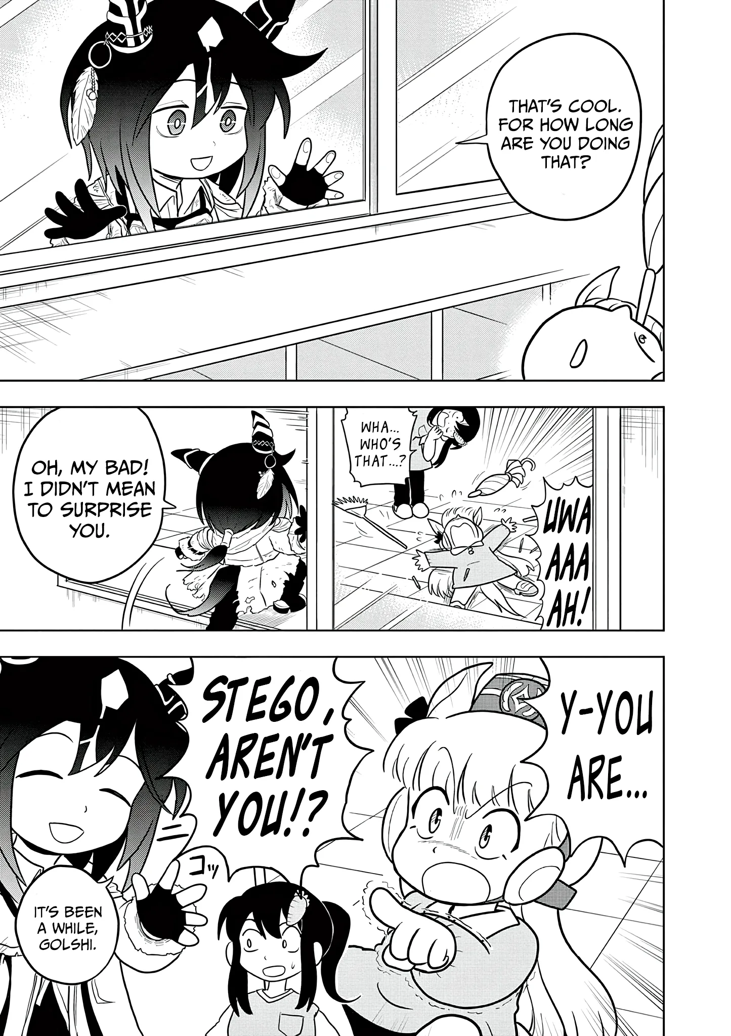 Uma Musume Pretty Derby Pisupisu☆Supisupi Golshi-Chan Chapter 63 page 9