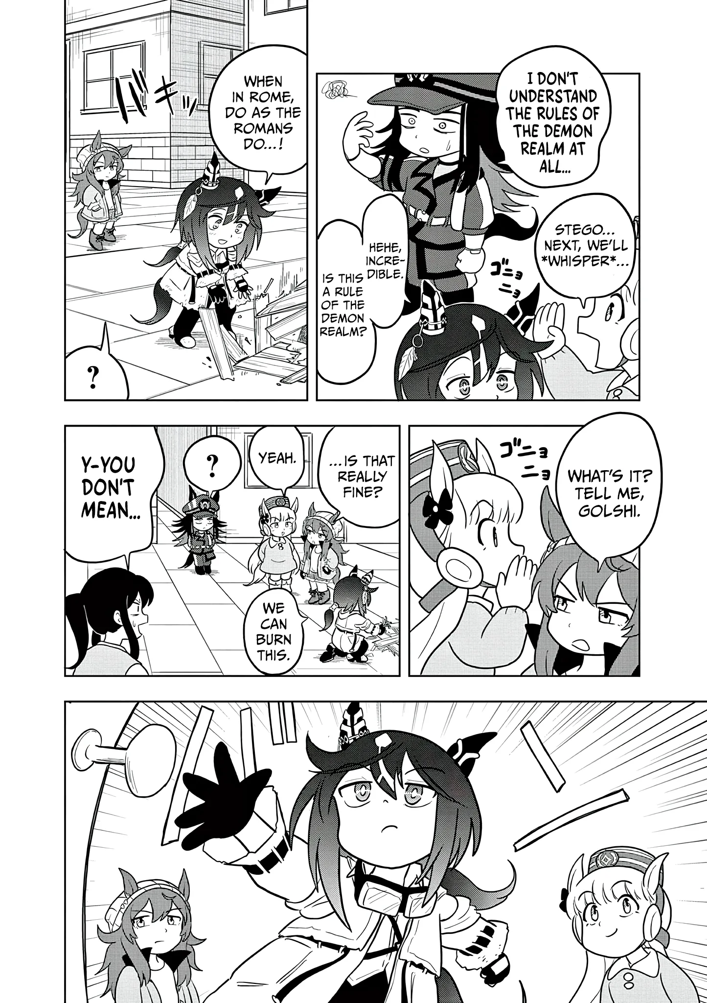 Uma Musume Pretty Derby Pisupisu☆Supisupi Golshi-Chan Chapter 64 page 8
