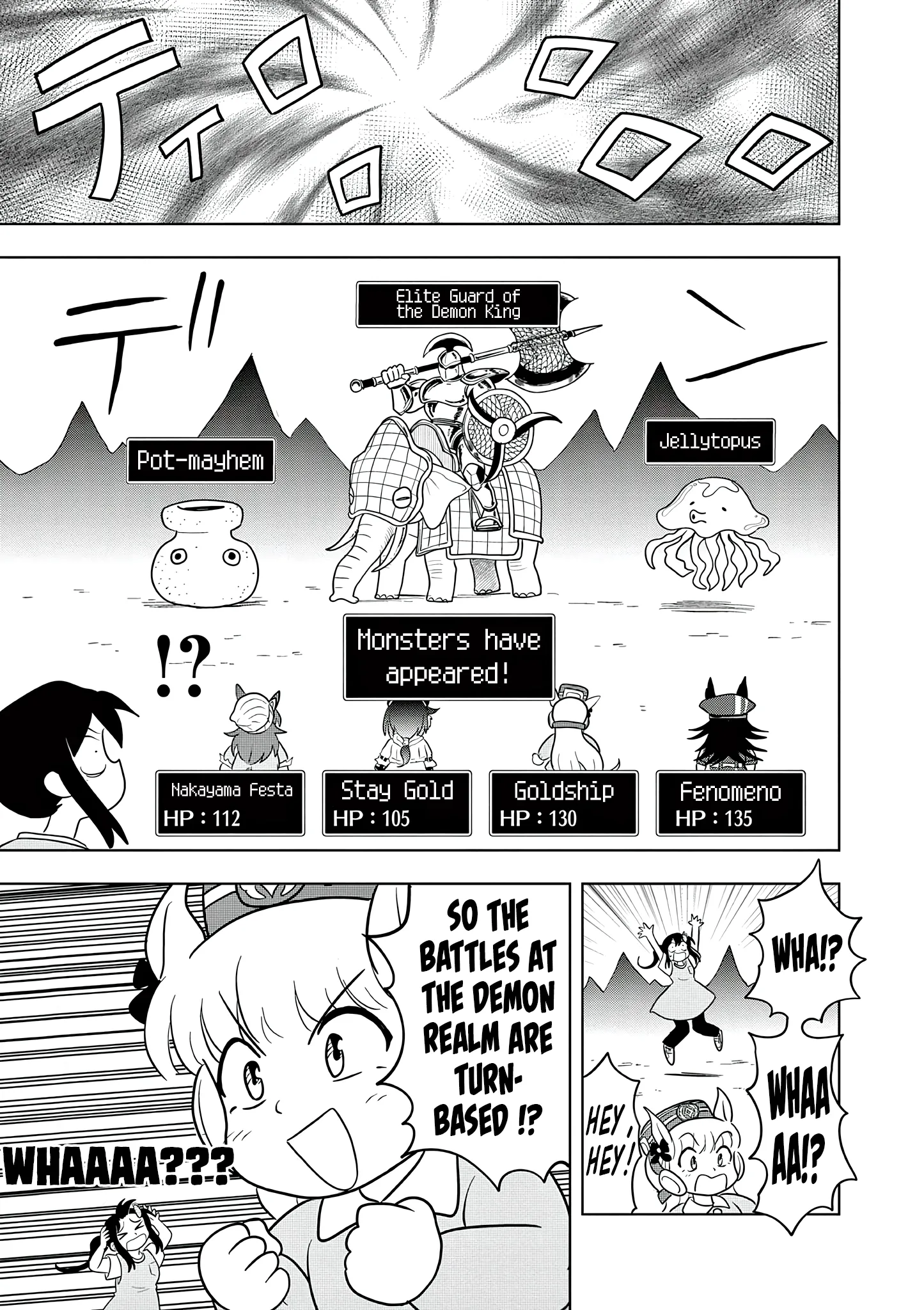 Uma Musume Pretty Derby Pisupisu☆Supisupi Golshi-Chan Chapter 64 page 3
