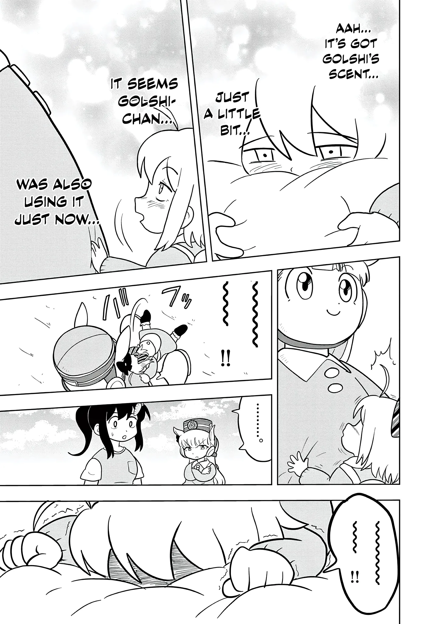 Uma Musume Pretty Derby Pisupisu☆Supisupi Golshi-Chan Chapter 67 page 9