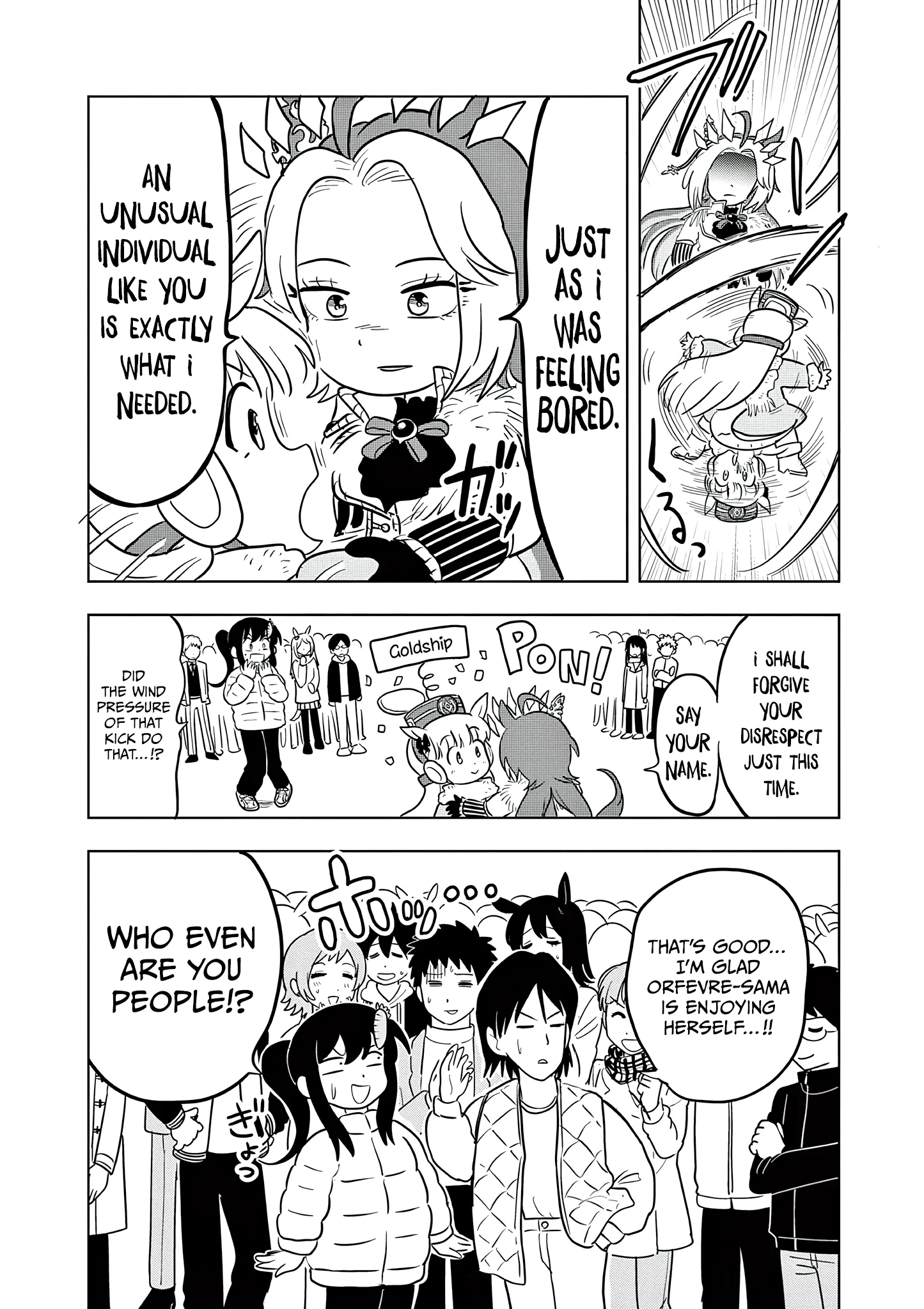 Uma Musume Pretty Derby Pisupisu☆Supisupi Golshi-Chan Chapter 70 page 9