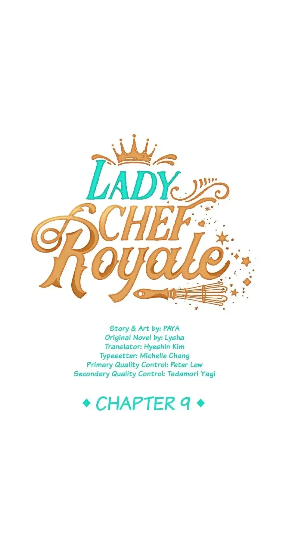 The Young Lady is A Royal Chef Chapter 9 page 1