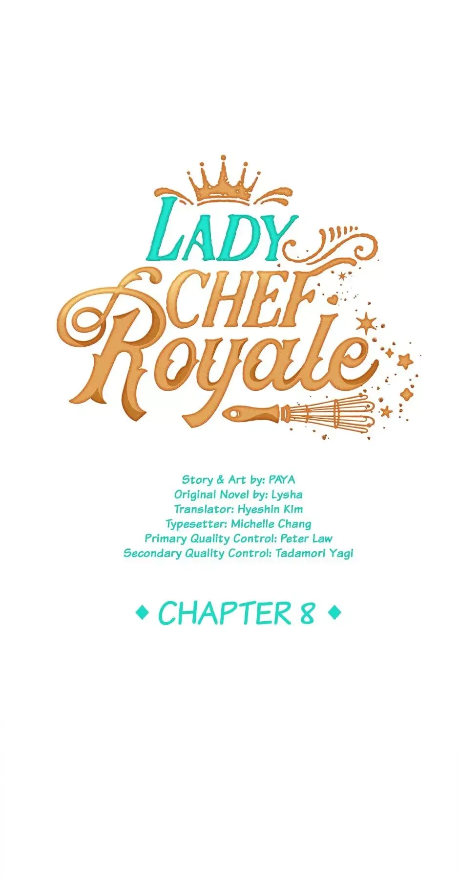 The Young Lady is A Royal Chef Chapter 8 page 1