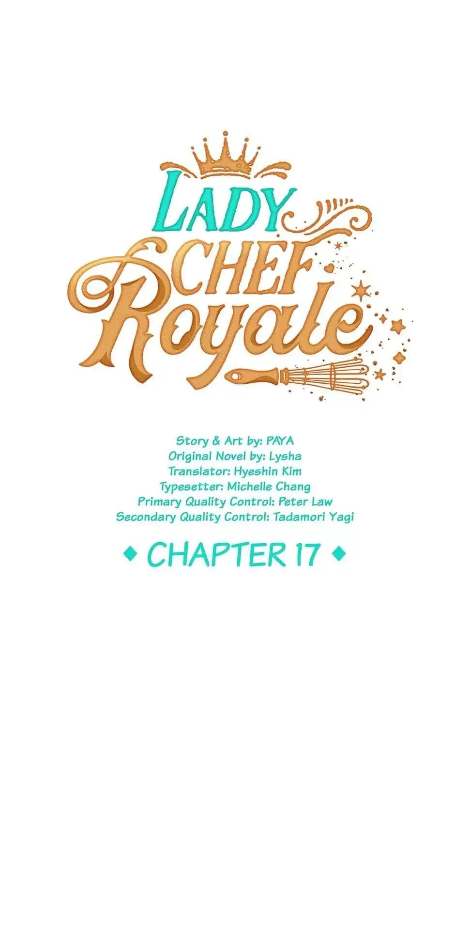 The Young Lady is A Royal Chef Chapter 17 page 1