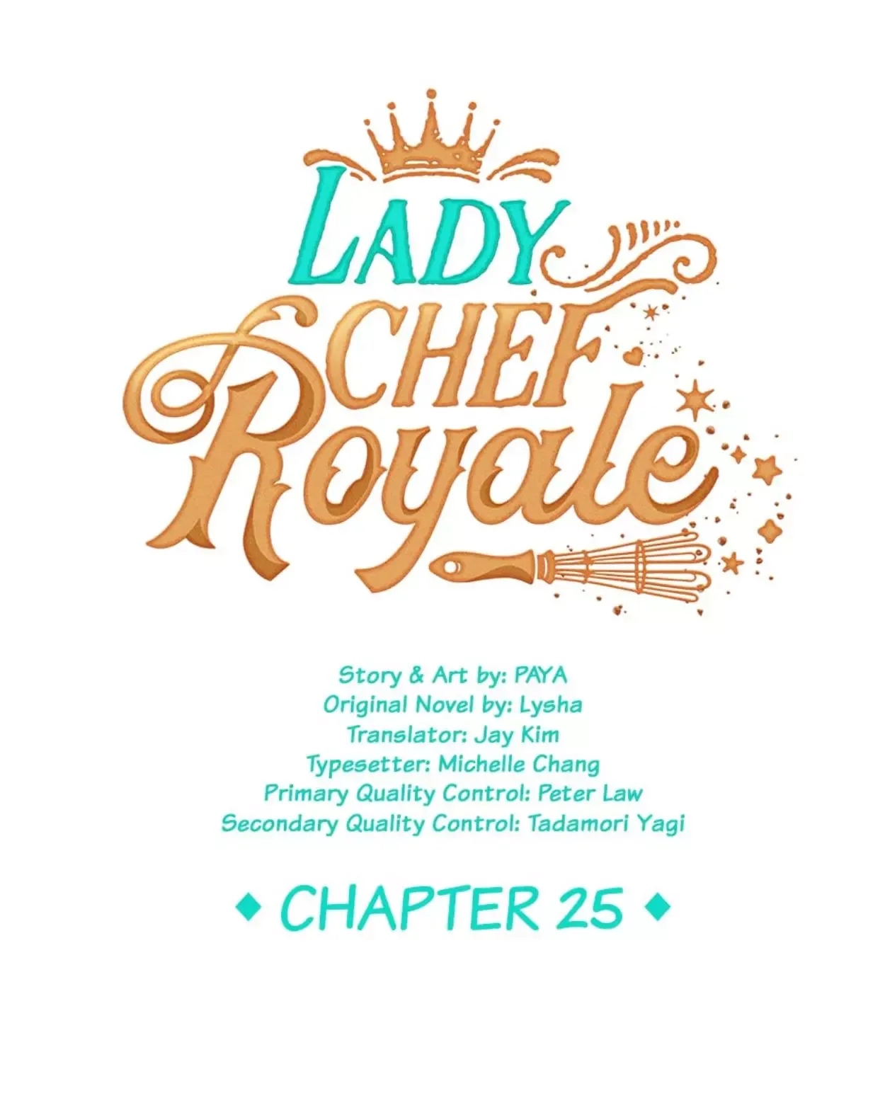 The Young Lady is A Royal Chef Chapter 25 page 1
