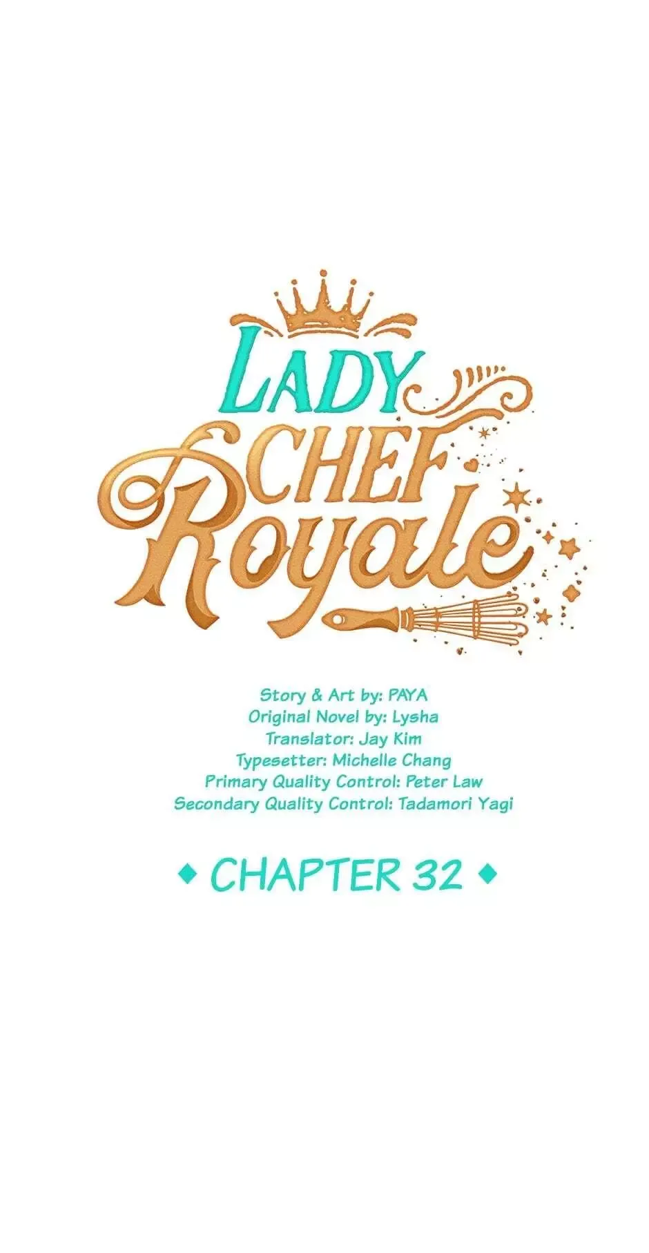 The Young Lady is A Royal Chef Chapter 32 page 1