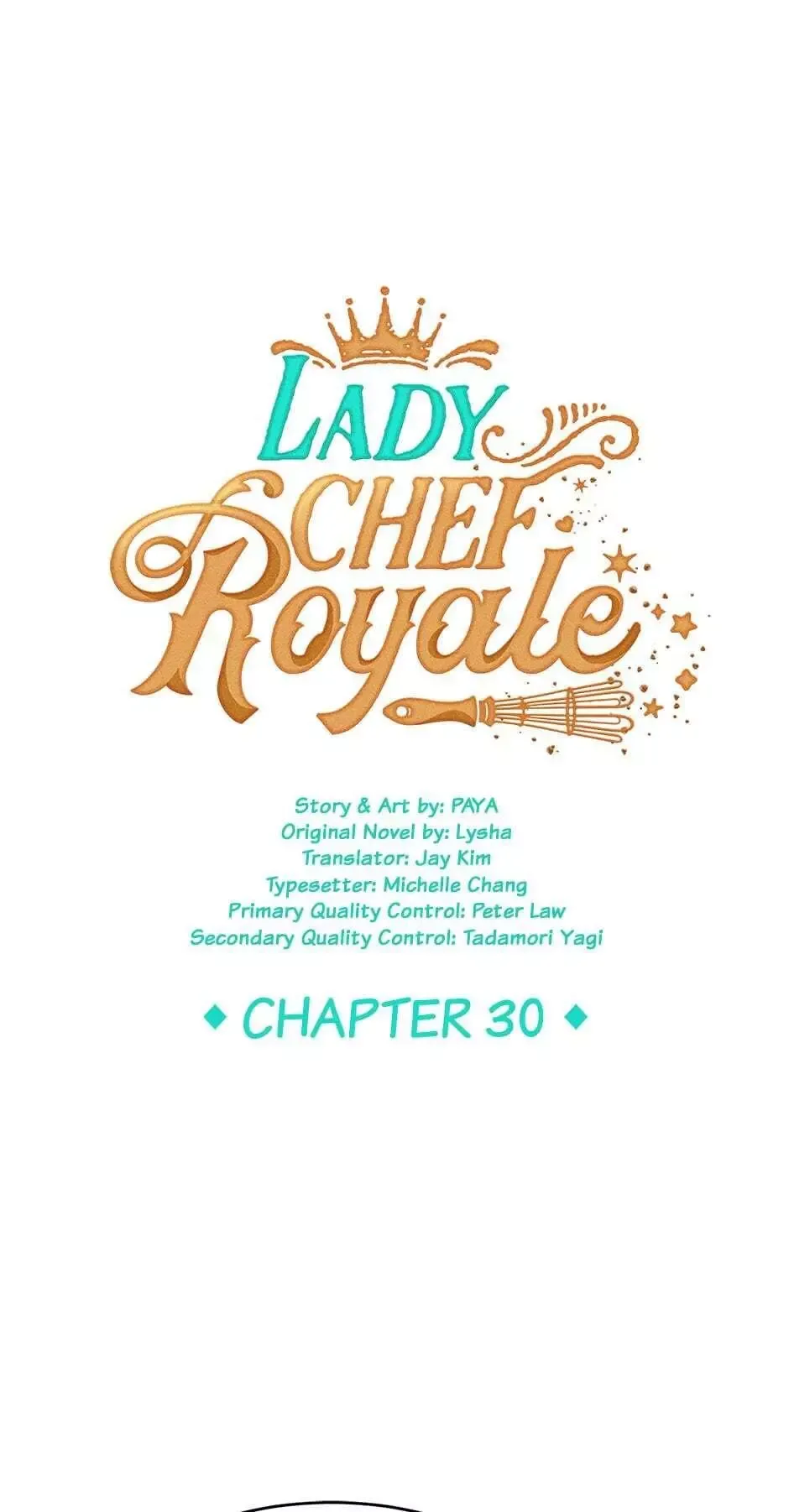 The Young Lady is A Royal Chef Chapter 30 page 1