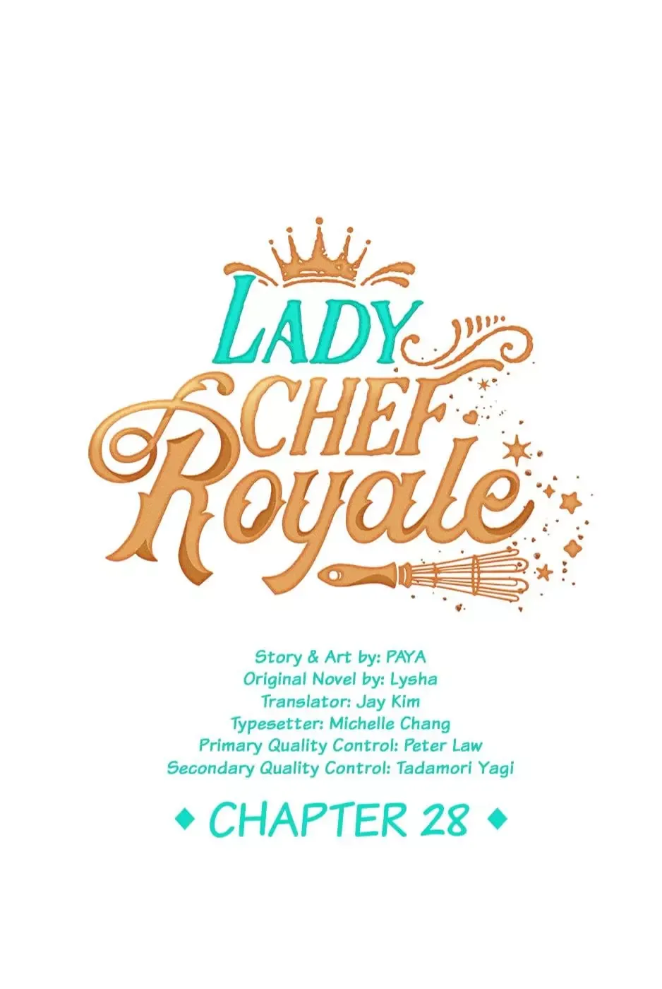 The Young Lady is A Royal Chef Chapter 28 page 8