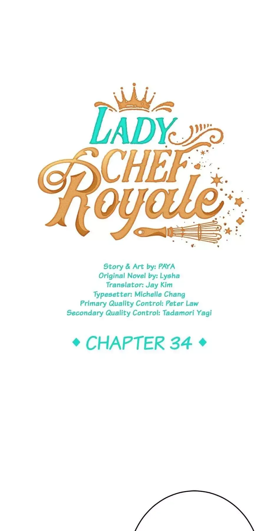 The Young Lady is A Royal Chef Chapter 34 page 1