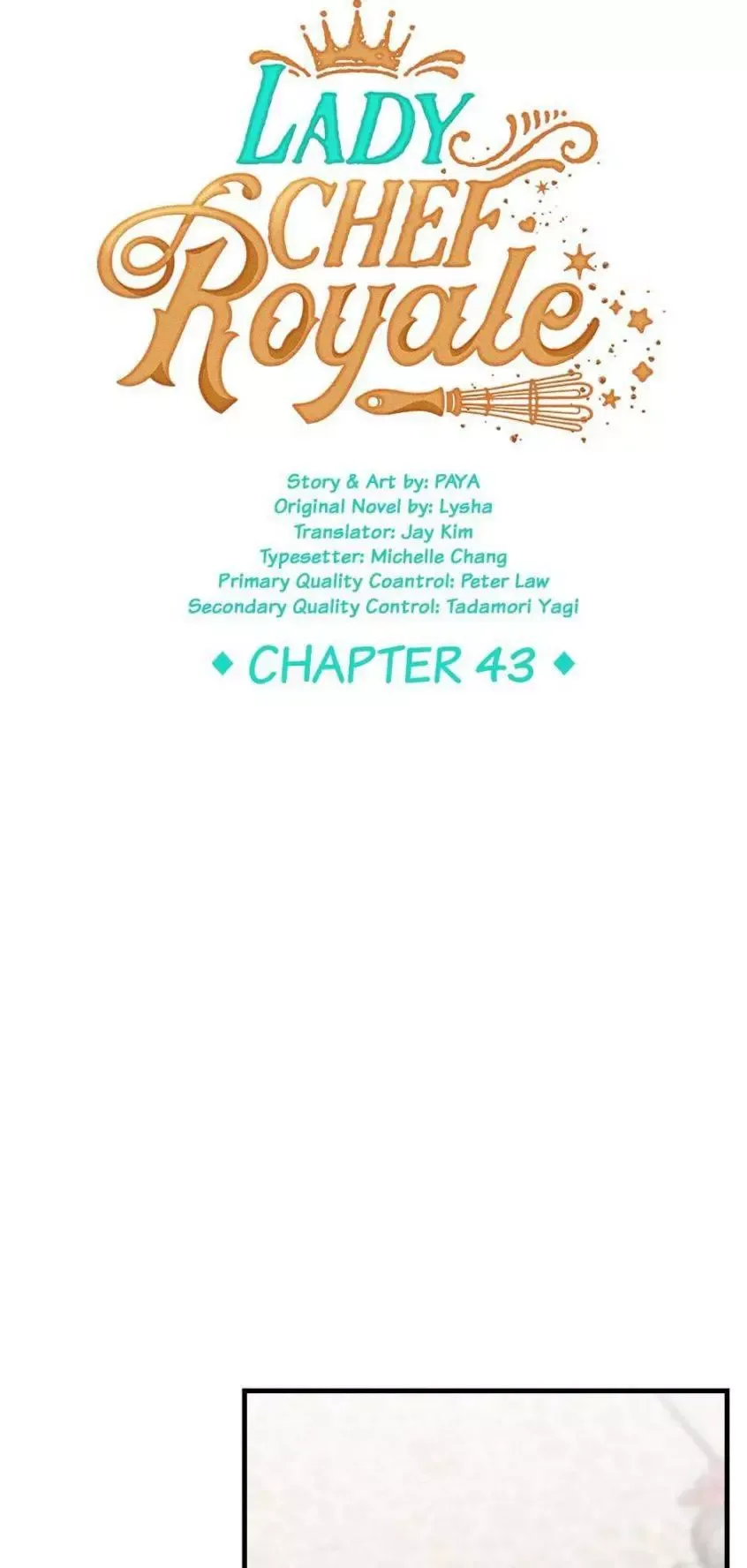 The Young Lady is A Royal Chef Chapter 43 page 5