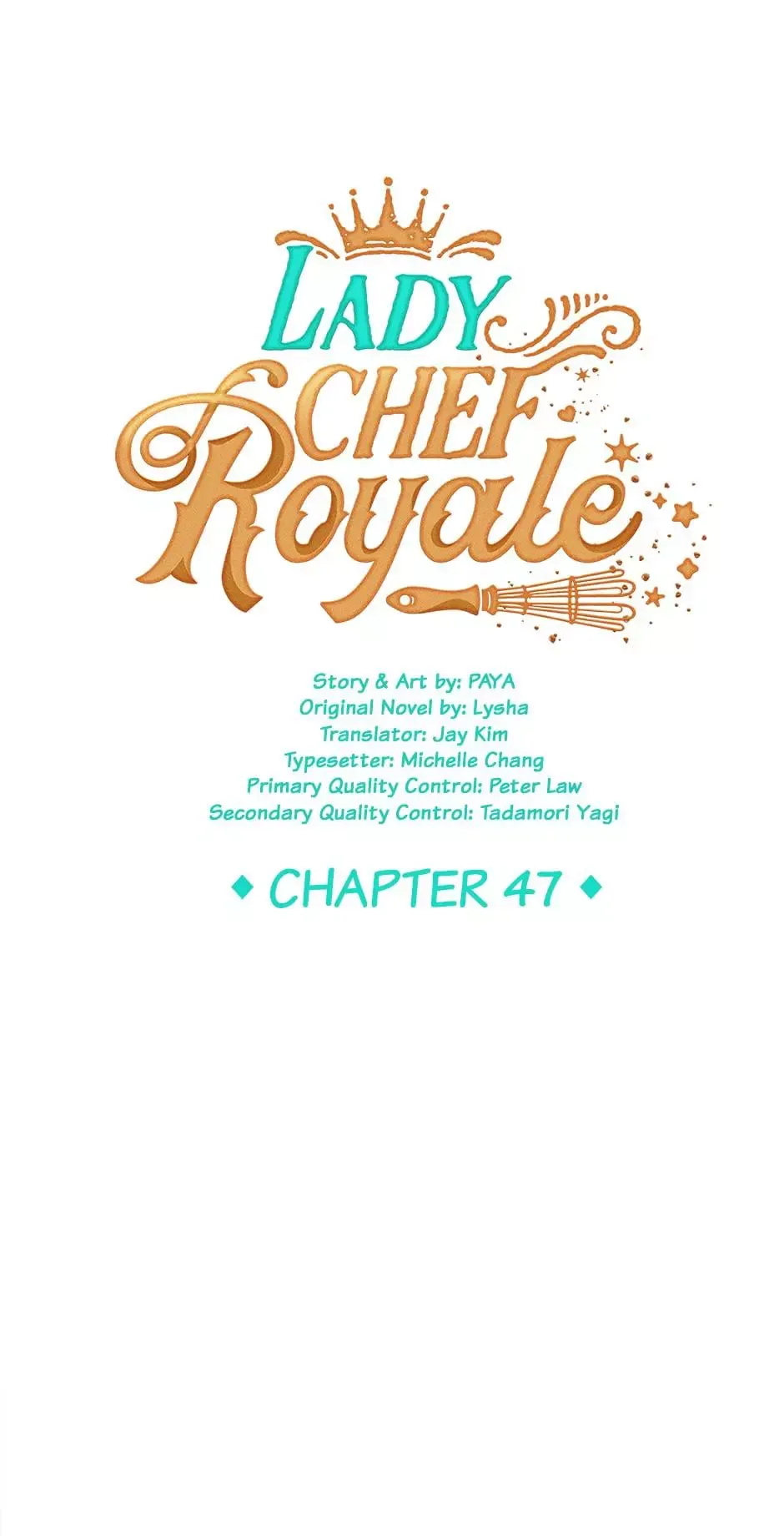 The Young Lady is A Royal Chef Chapter 47 page 1