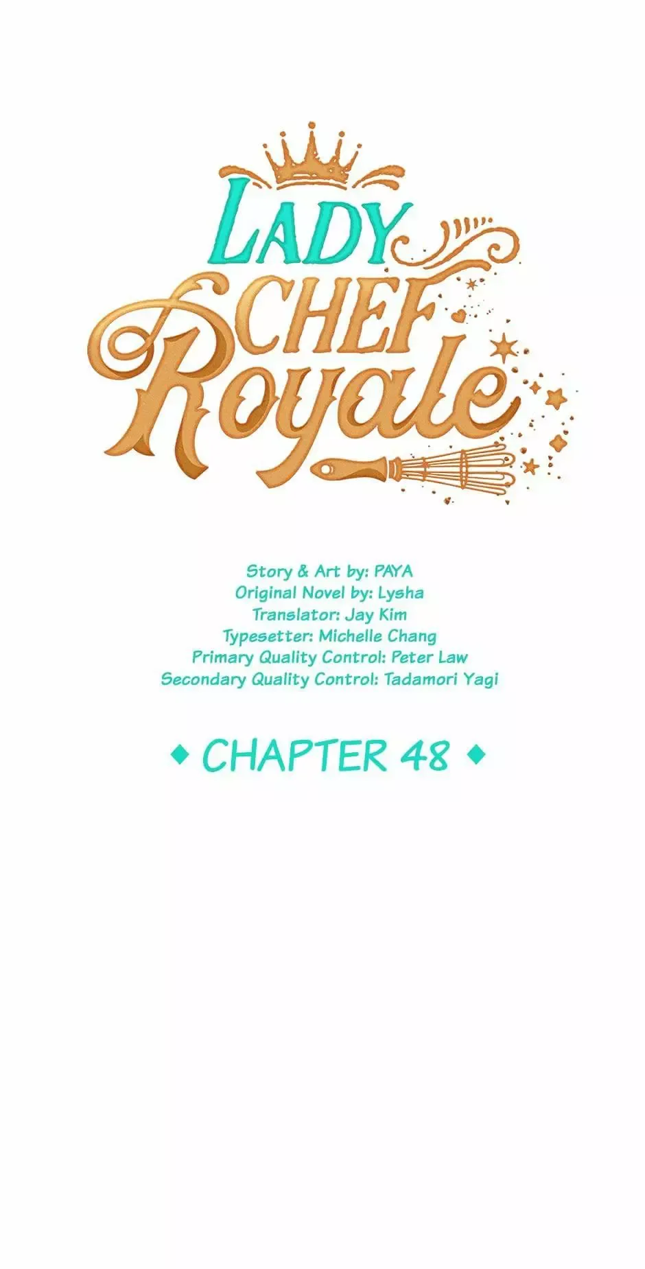 The Young Lady is A Royal Chef Chapter 48 page 1