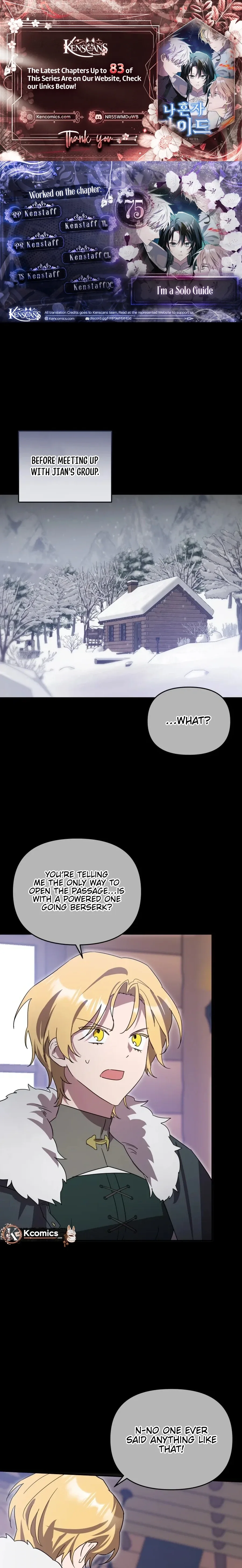 I'm a Solo Guide Chapter 75 page 1