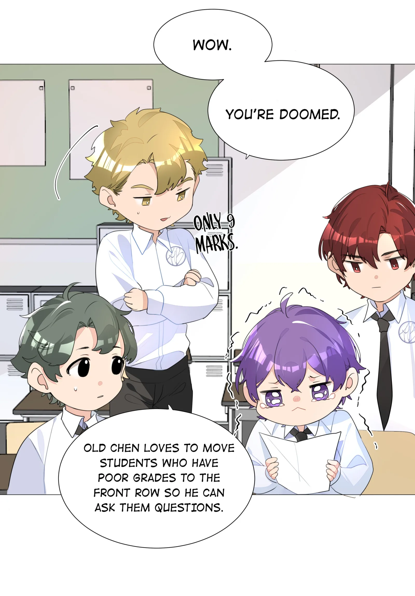 Did the Nerd Manage to Flirt with the Cutie Today? Chapter 4.2 page 1