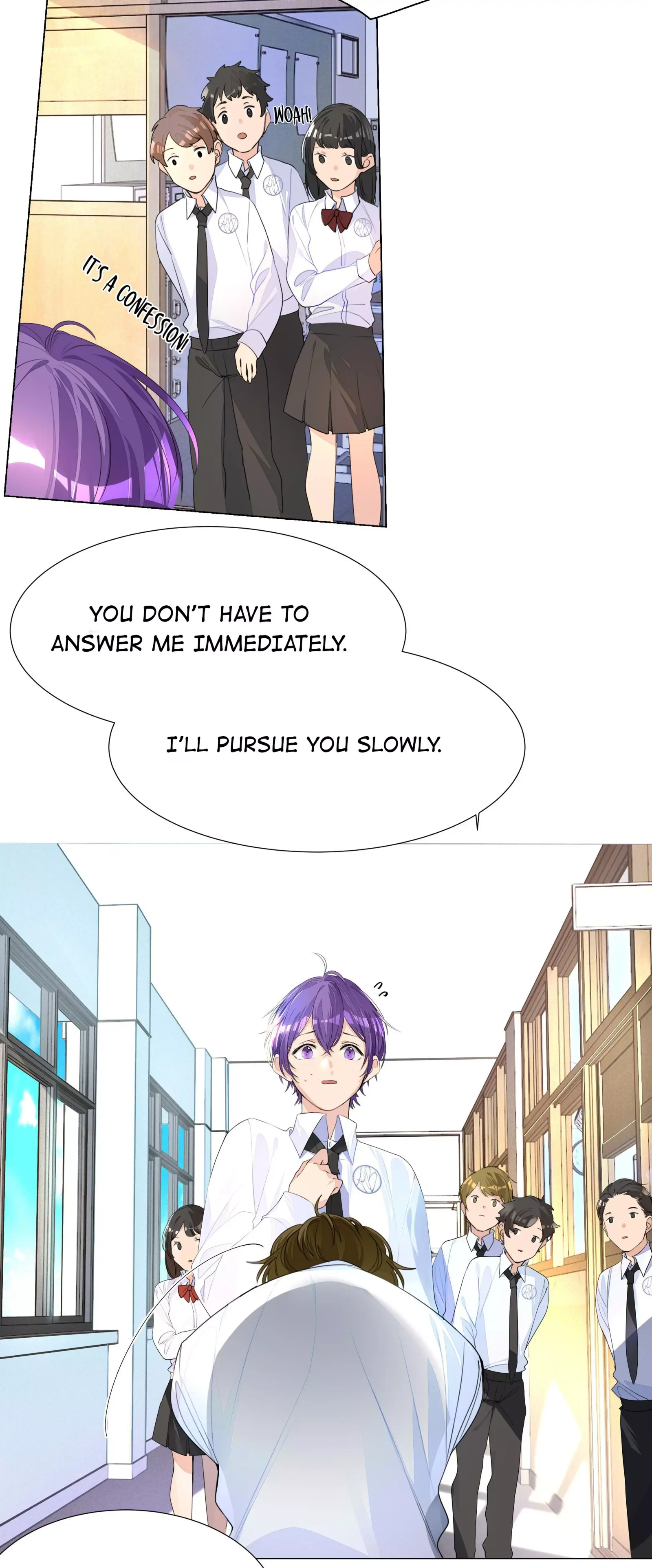 Did the Nerd Manage to Flirt with the Cutie Today? Chapter 4.1 page 15
