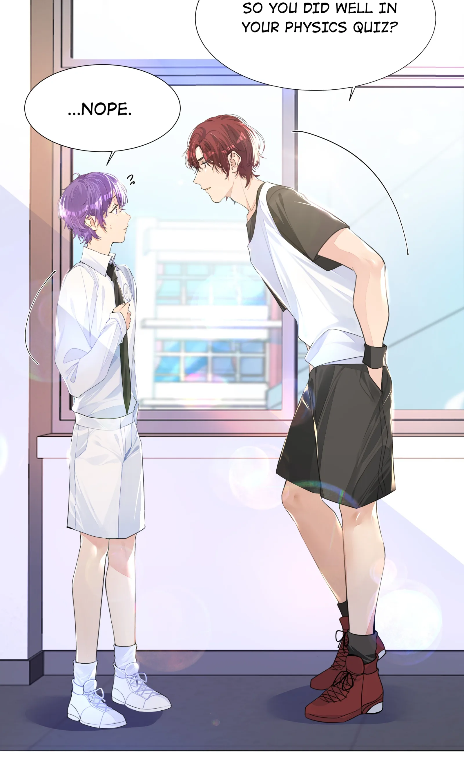 Did the Nerd Manage to Flirt with the Cutie Today? Chapter 4.1 page 19